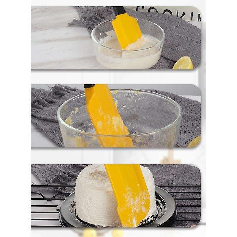 Silicone Spatula Set Barbecue Oil Brush Cake Cream Spatula Pink