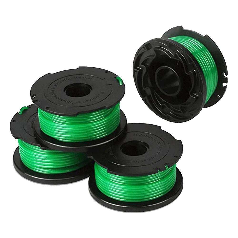 4 Pack Weed Eater String Compatible with Black&decker Gh3000 Trimmers
