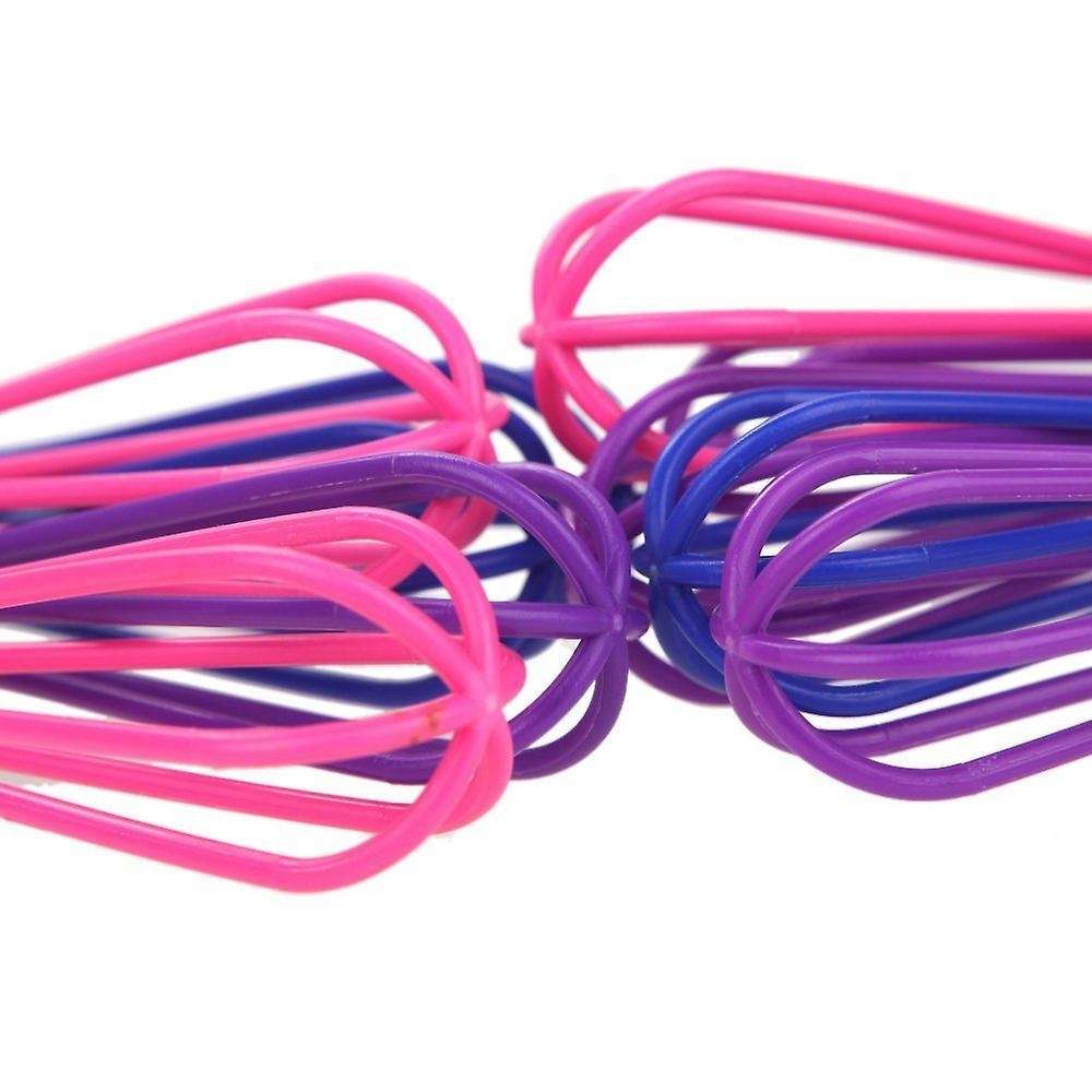 10pcs Plastic Salon Hairdressing Hair Color Dye Mixer Tools Whisk