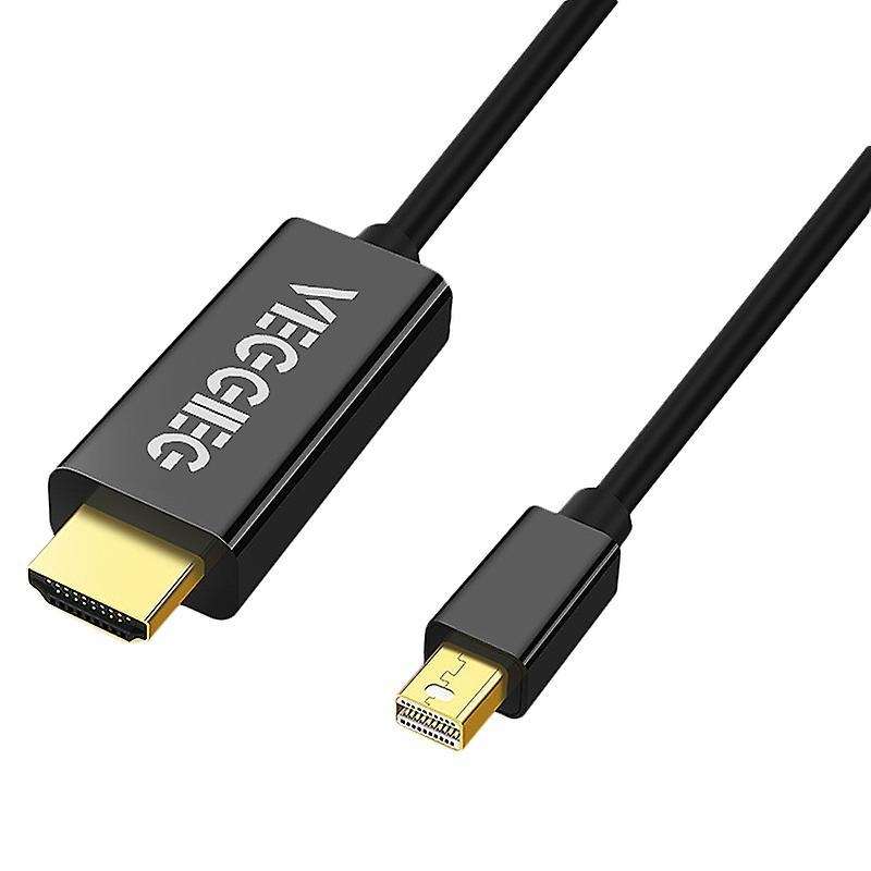 Veggieg Mini Displayport to for Hdmi Cable In Black(1.5meter)