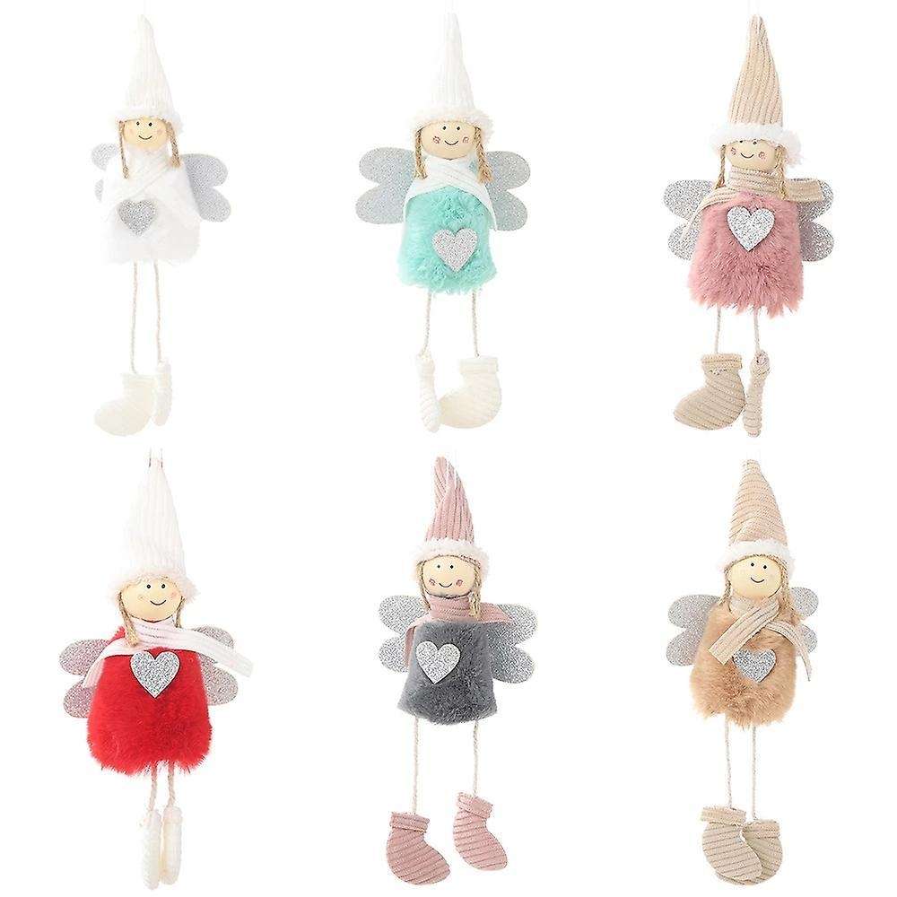 Christmas Angel Doll Pendant Merry Christmas Decor for Home
