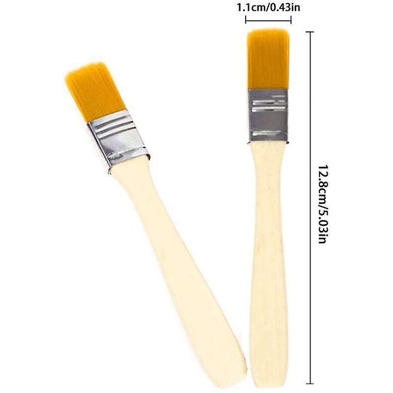 30-pcs Paint Brush Set with Wooden Handle,for Cleaning & Dust Removal