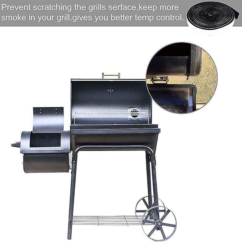 Bbq Smoker Gasket Self Stick Grill Tape Self Stick Gasket 2 Pack