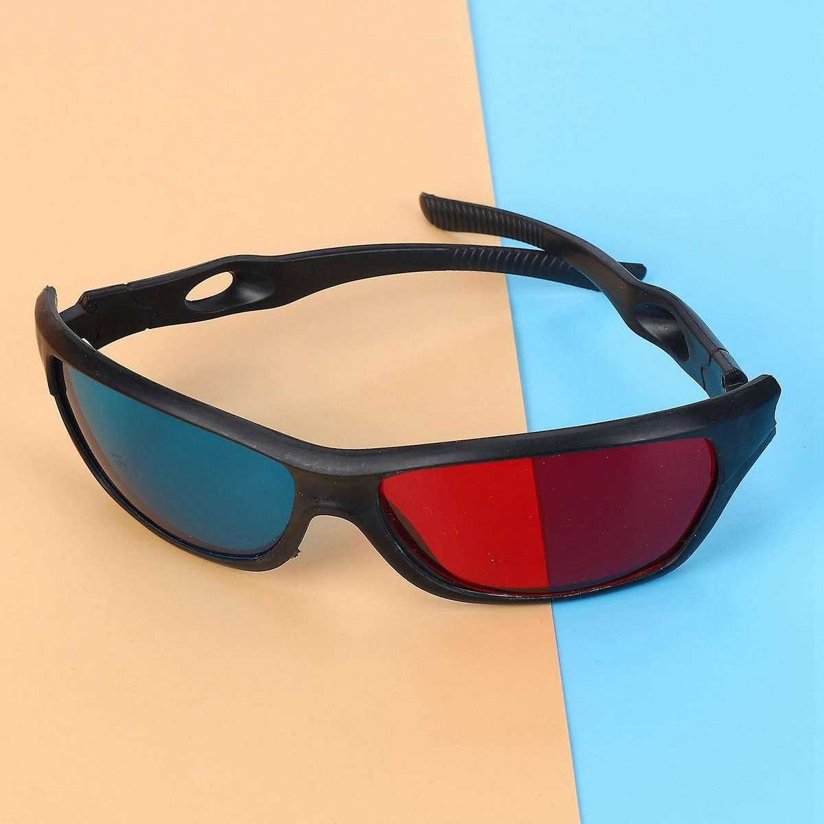 5x Red and Blue Anaglyph Dimensional 3d Glasses for Tv Movie Game