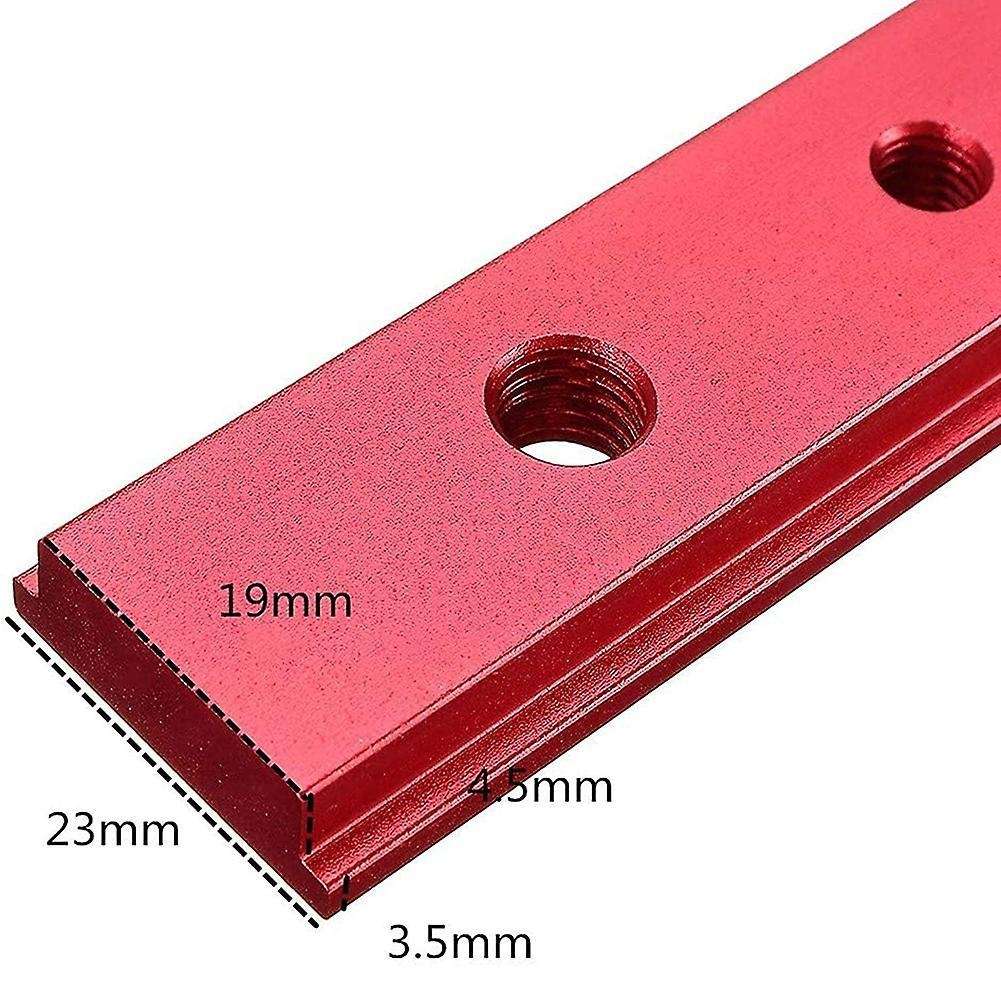 Miter Bar Slider Table Saw for T-slot T-track Fixture Slot,200mmxm6