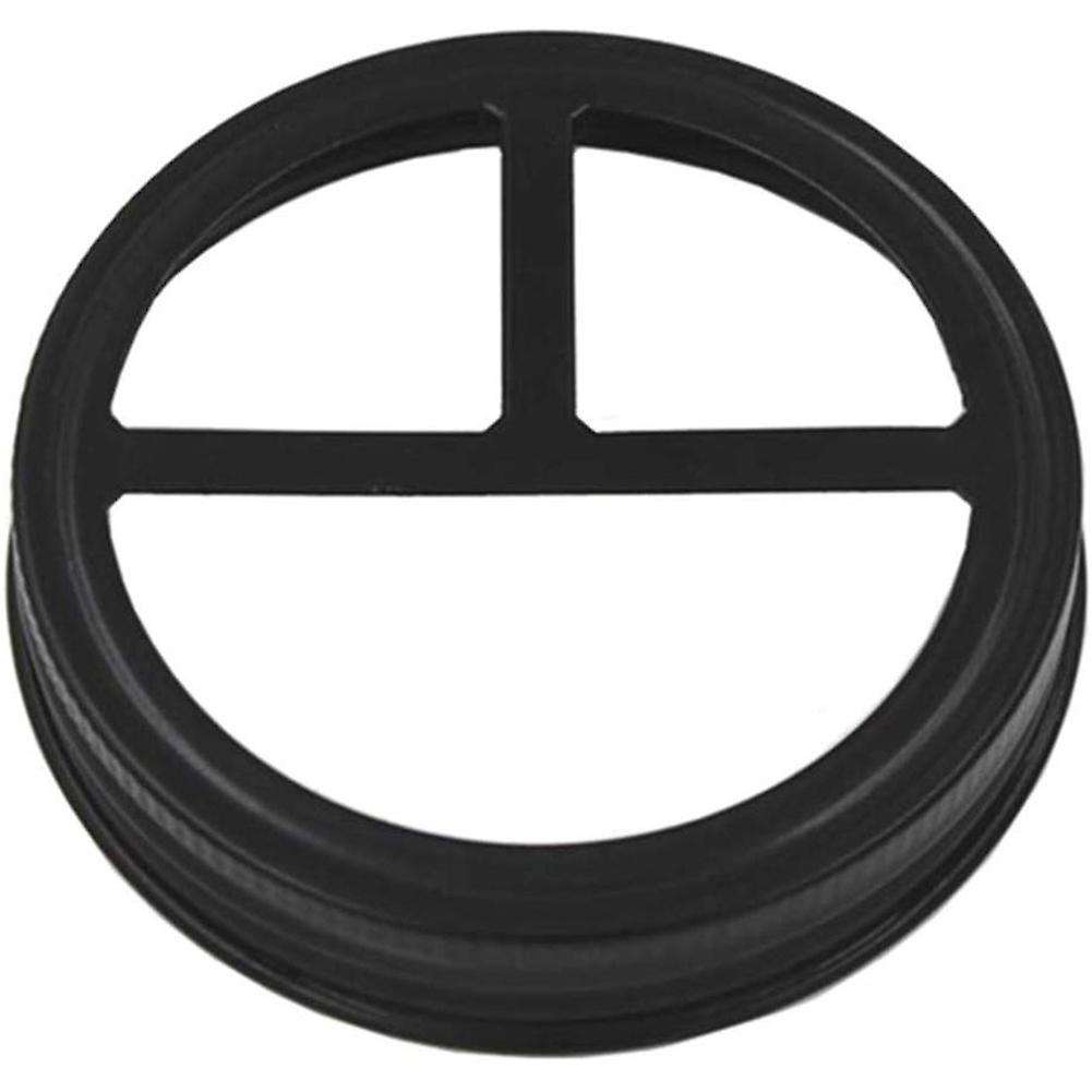 2 Pcs Mason Jar Toothbrush Holder Lid - Rust-proof Stainless Steel