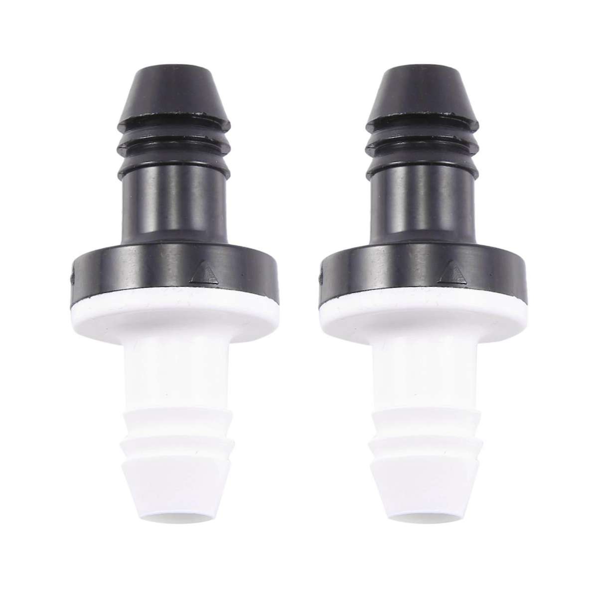 4pcs 3/8 Inch 10mm Inline Abs One Way Water Non Return Check Valve