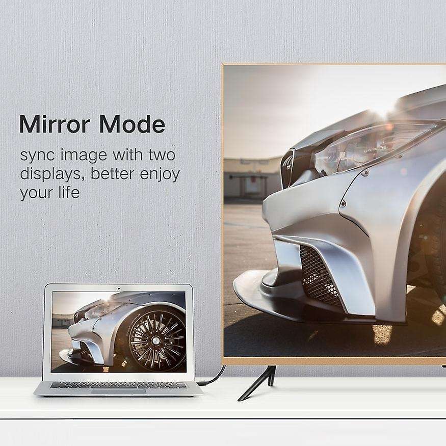 Mini Dp to Hdmi 6 Feet Cable for Macbook Air/pro, Monitor, Projector