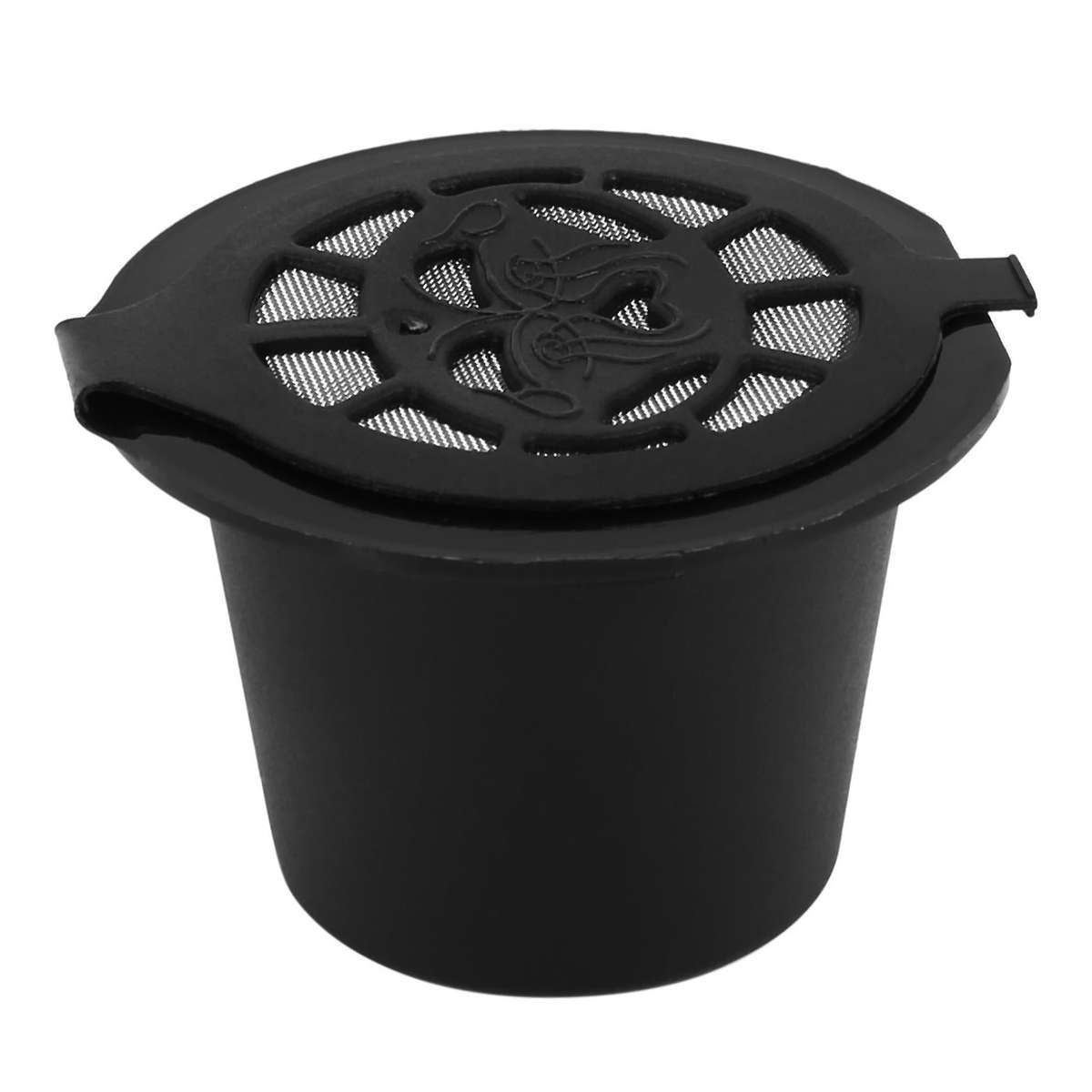 I Cafilas Capsules Compatible Coffee Machines with Brush (6,black)