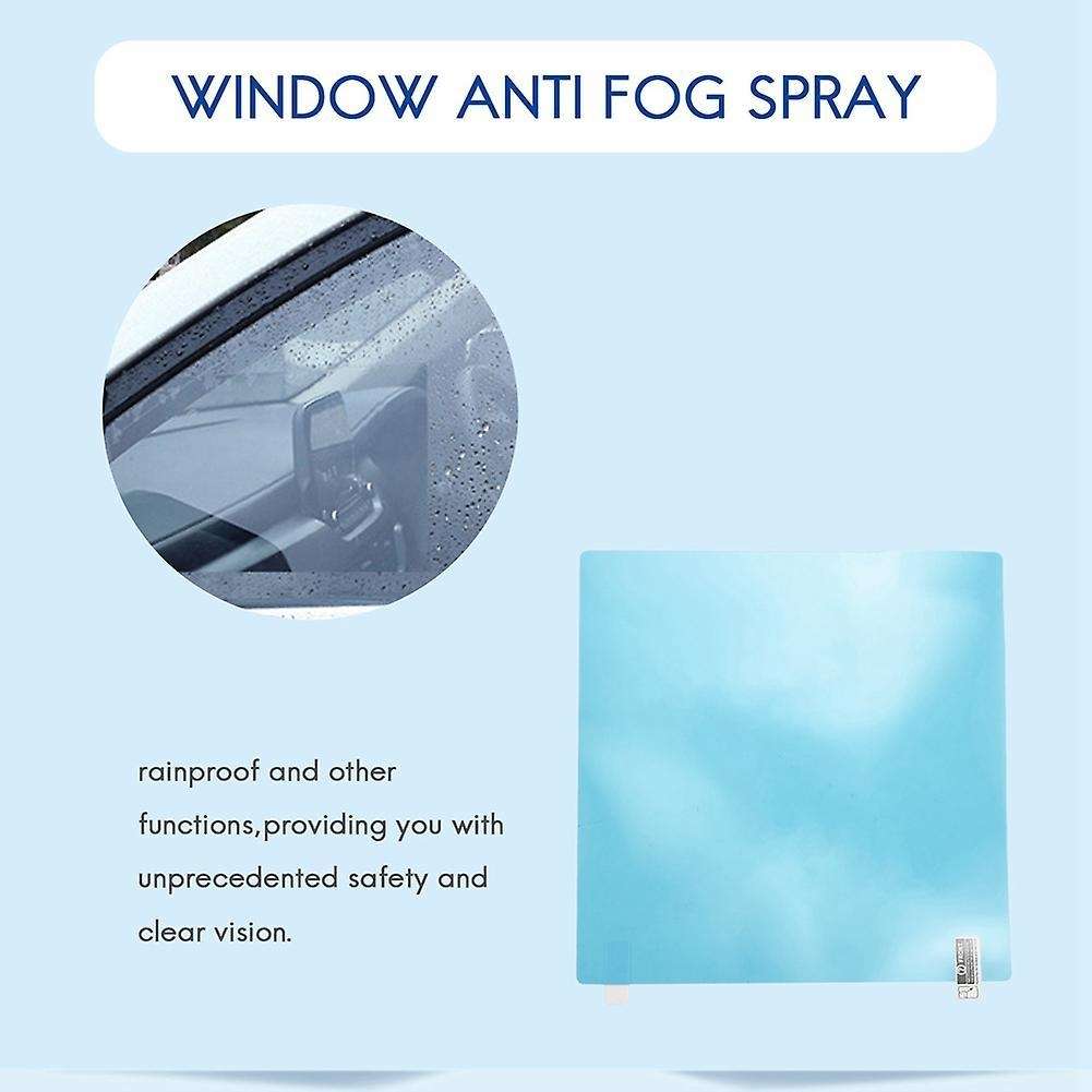 4pcs Car Rearview Mirror Film Film Film (2 Round and 2 Rectangles)