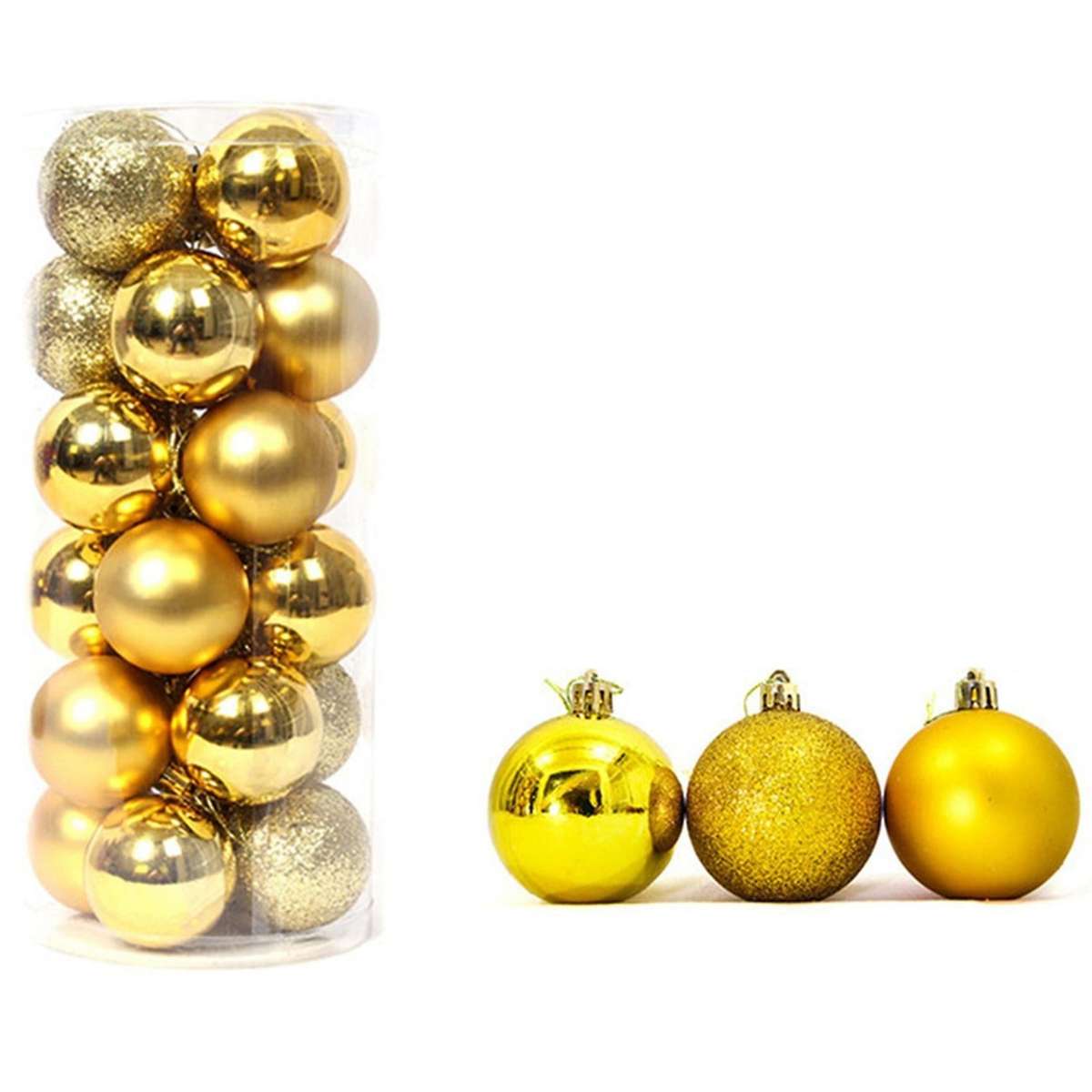 3cm Christmas Ball Ornaments Xmas Tree Party Home Hanging Decoration