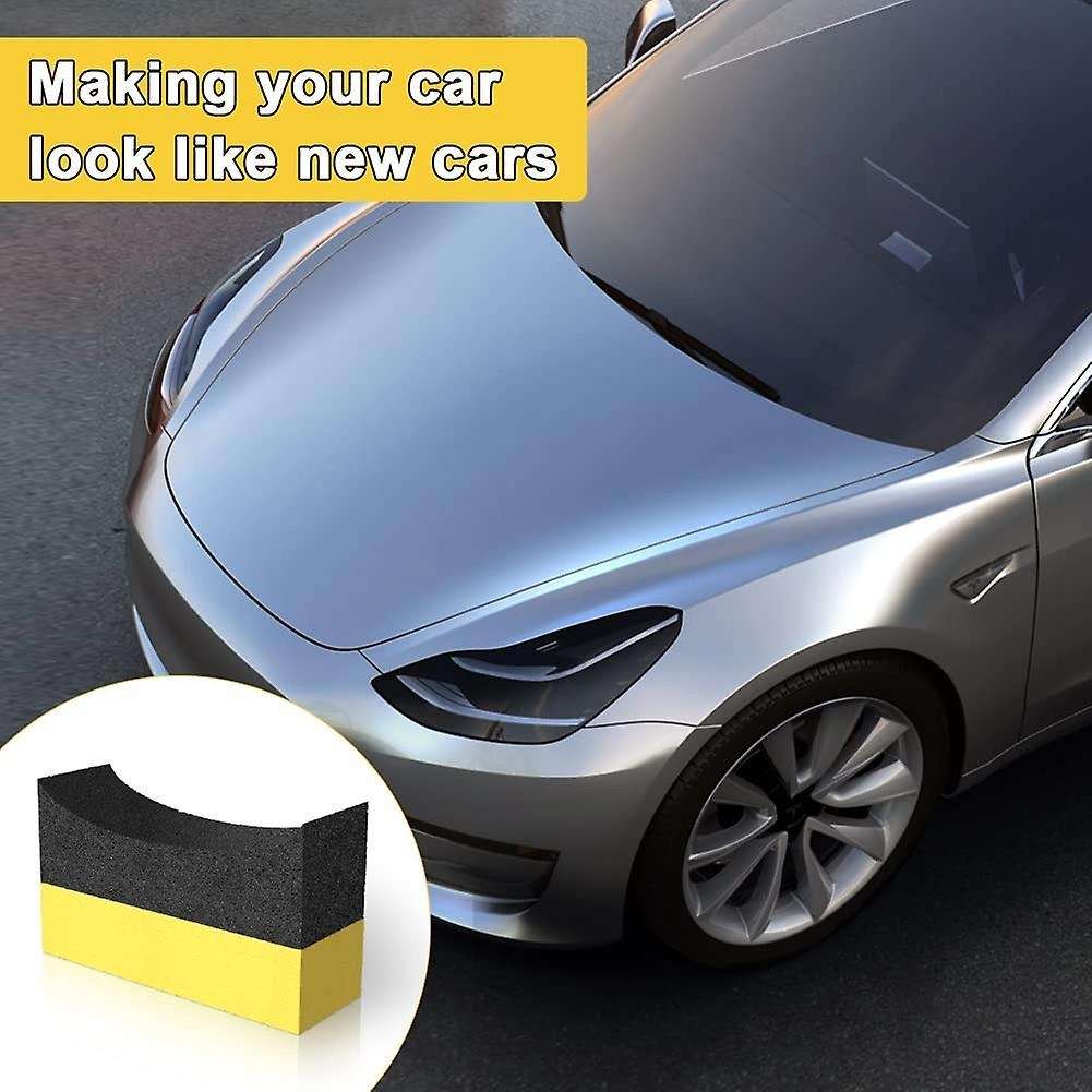 Tire Applicator Dressing Shine Sponge-tire Pads for Car,painted Steel