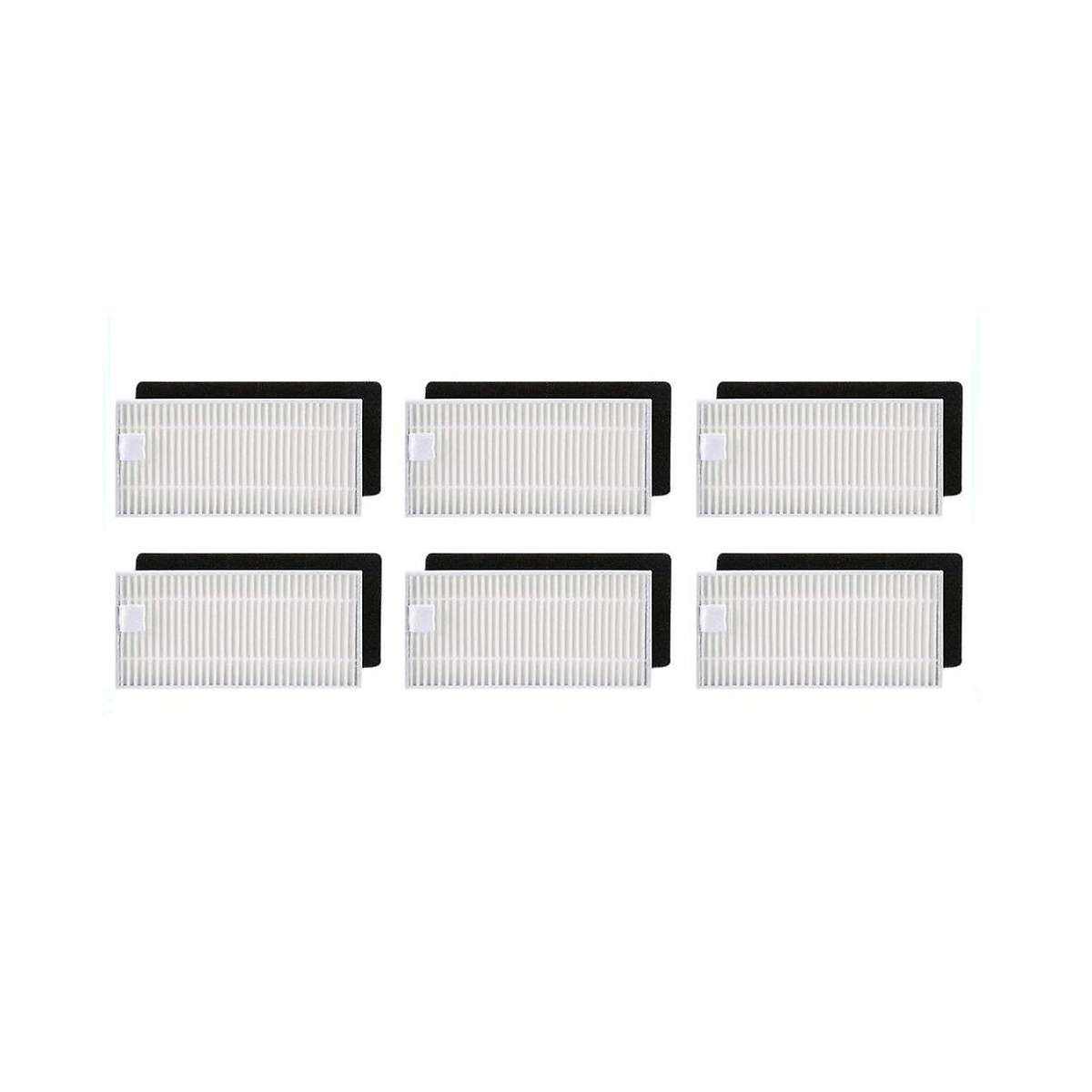 6-pack Hepa Filter for Ecovacs Deebot N79 N79s Vacuum Parts