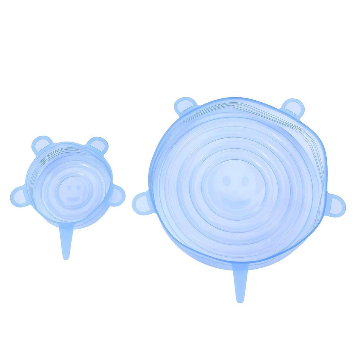 12 Pcs Durable Silicone Stretch Lid - Expandable Food Cover( 6 Sizes)