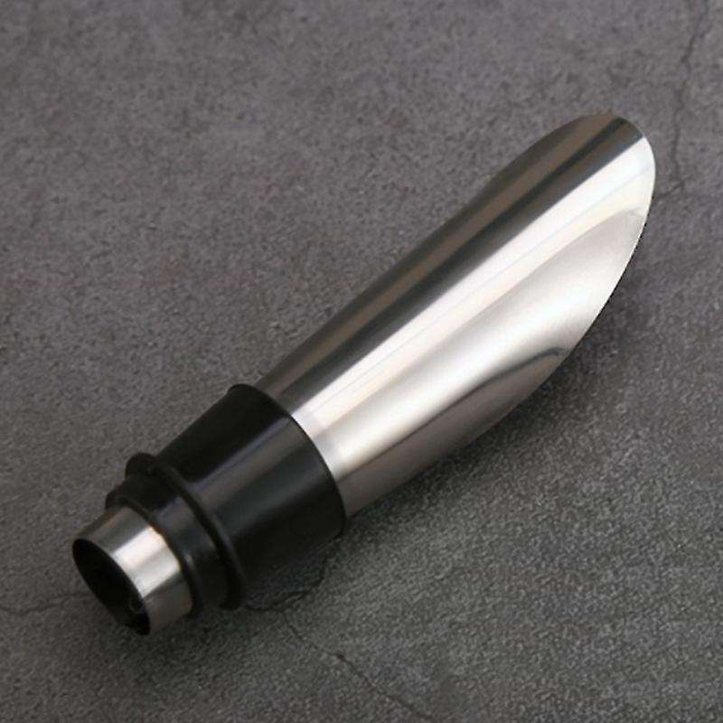 Stainless Steel Wine Stopper Pourer Metal Drain Bar Home Wine Set