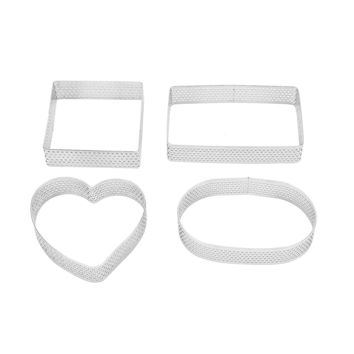 Mould Baking Tools Heat-resistant Perforated Cake Mousse Ring