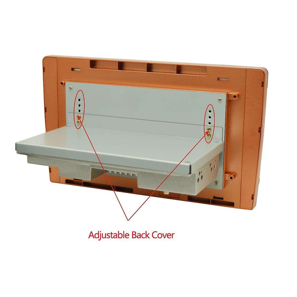 8 Inch Adjustable Wifi Car Stereo Radio Quad-core Android 8.1 Mp5