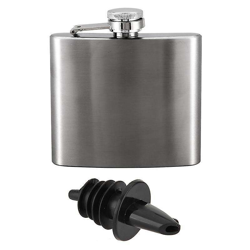 Hip Liquor Whiskey Alcohol Pocket Flask Gift Box + Funnel