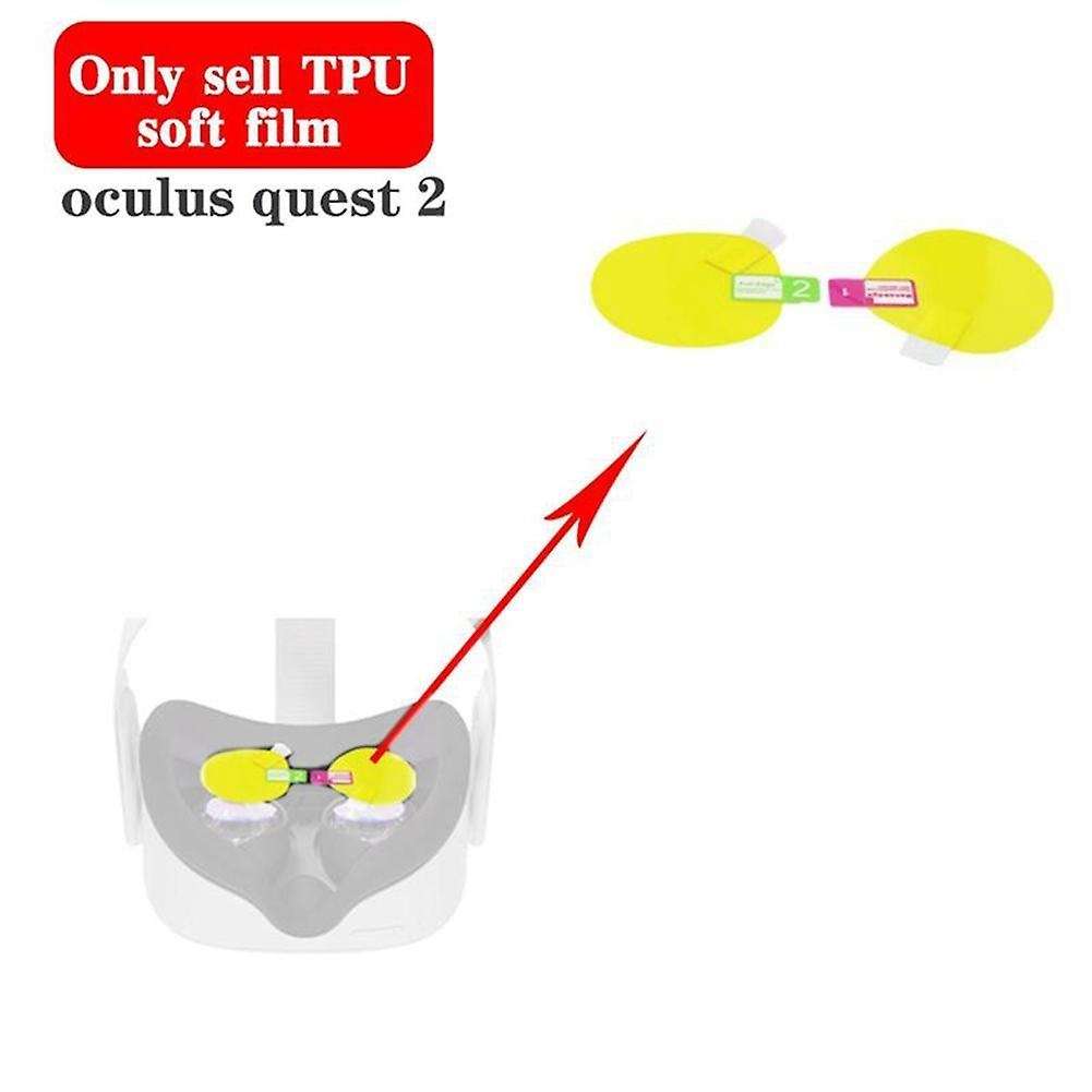 Soft Lens Hd Film Lens Protector for Oculus Quest 2 Vr Headset(4pcs)