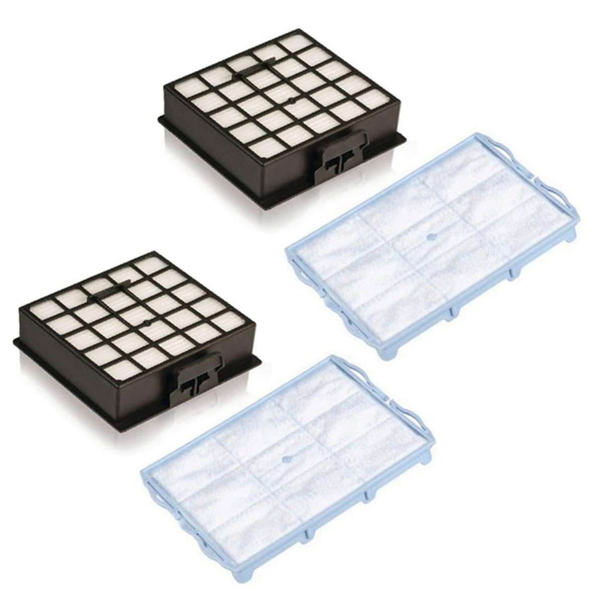 1pcs Motor Filter and 1pcs Hepa Filter for Bosch Bsgl Vsz Bsd Bsa