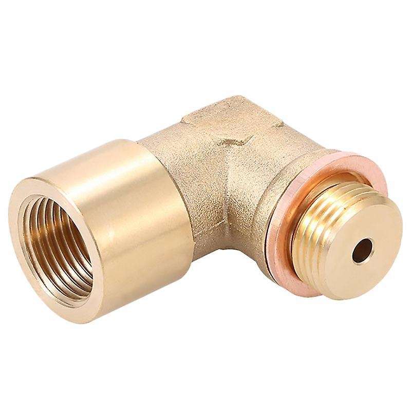 Angle 90 Lambda O2 Oxygen Sensor Extender Spacer for Decat Hydrogen
