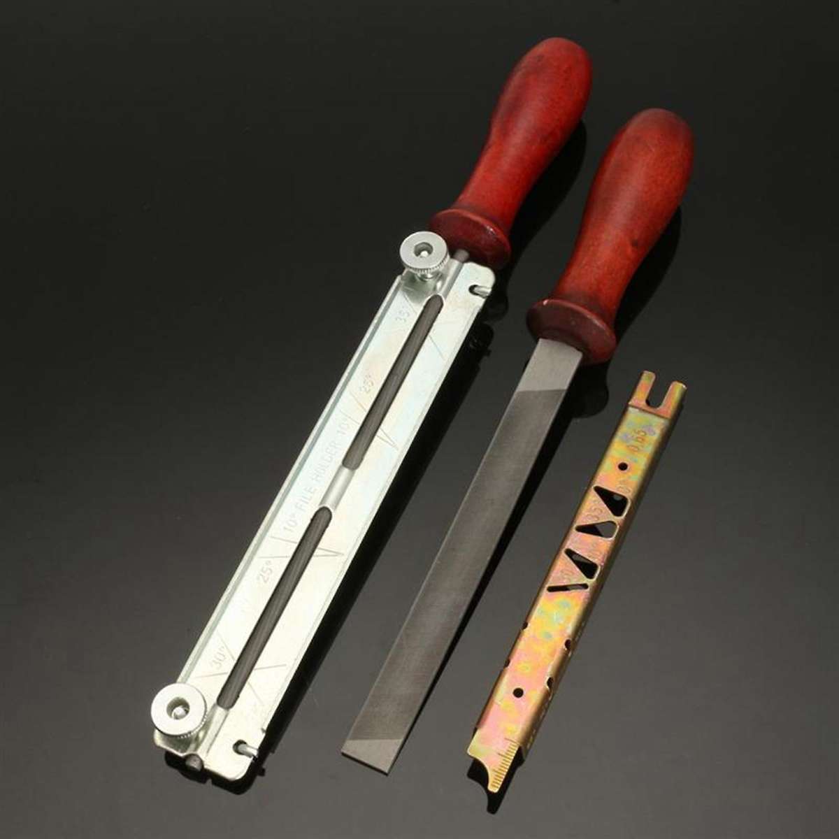 5pcs Chainsaw Sharpening Filing 5.2mm File for Stihl 3/8 Pro Chain