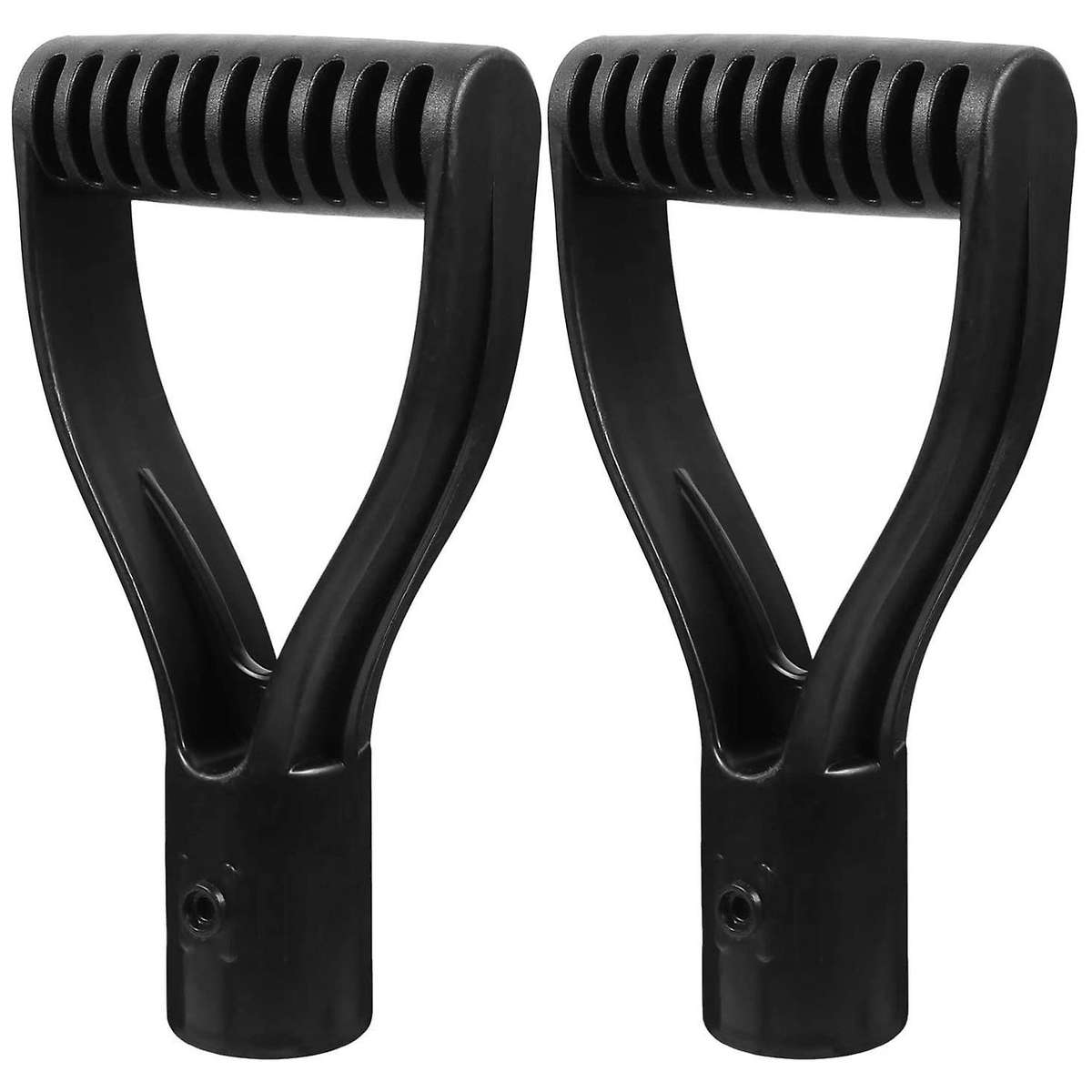 2pcs D Grip Handles, 30mm Inner Diameter Black Plastic Grip Handle