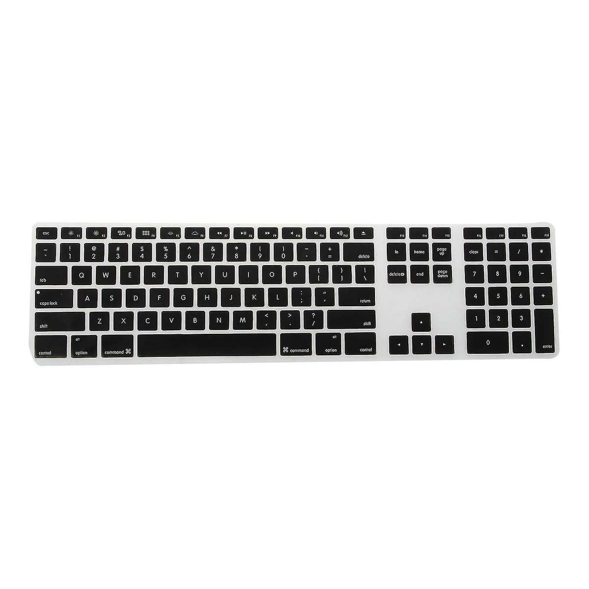 Silicone Thin Keyboard Cover Protector for Apple Imac Transparent
