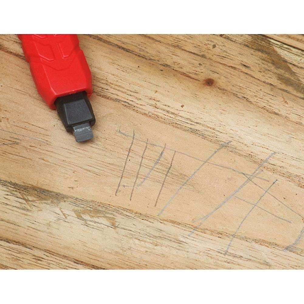 Automatic Woodworking Pen with 2 Refills, Flat Lead, Durable