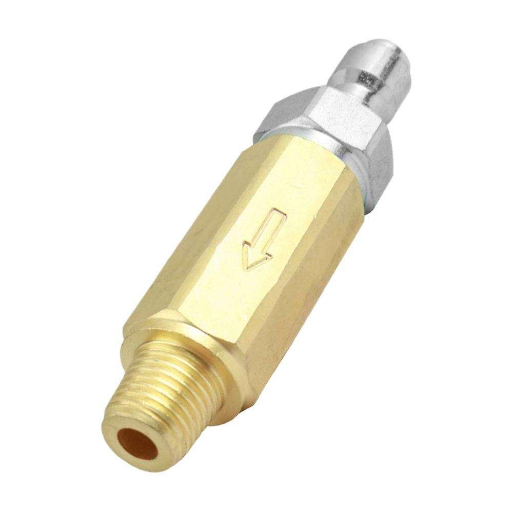 Brass High Pressure Washer Nozzle Filter, 1/4 Inch Quick Connector