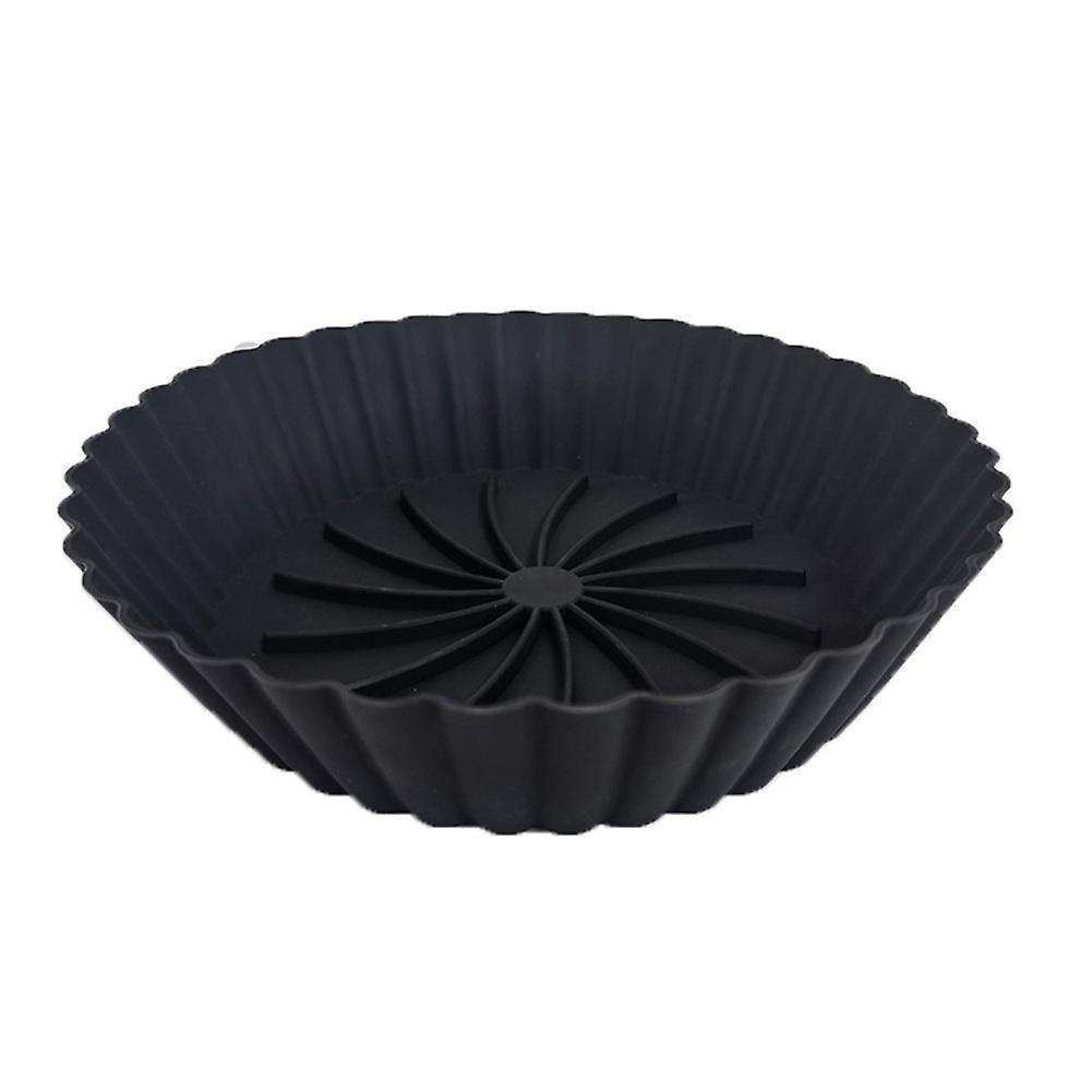 Air Fryer Silicone Pot,air Fryer Liners,air Fryer Accessories, Black