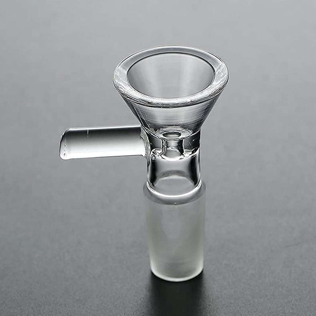 3 Pieces Of Glass Funnel 14 Mm Glass Funnel Adapter Manual Clear