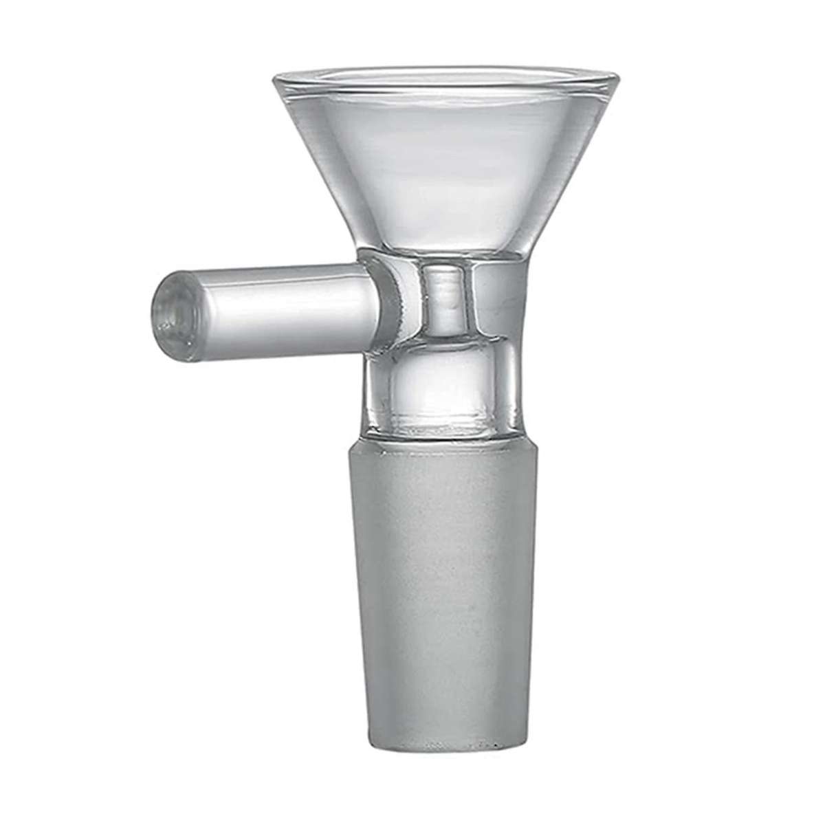 3 Pieces Of Glass Funnel 14 Mm Glass Funnel Adapter Manual Clear