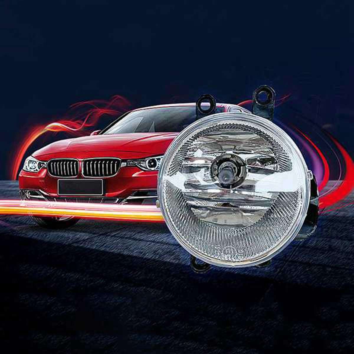 Car Halogen Fog Light Right for Toyota Vios Camry Yaris Rav4 2014-22