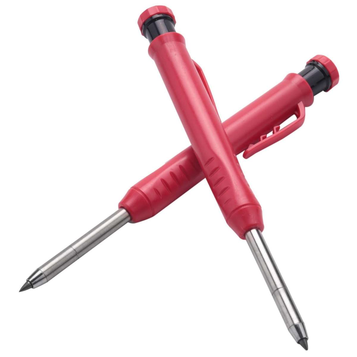 Carpenter Pencil Includes 2 Solid Carpenter Pencil with Sharpener