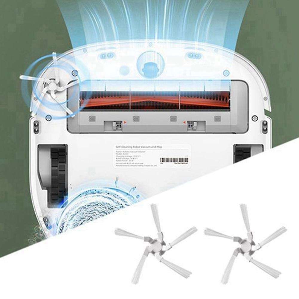 7pcs for Xiaomi Dreame W10 Robot Vacuum Cleaner Mop Cloth Side Brush