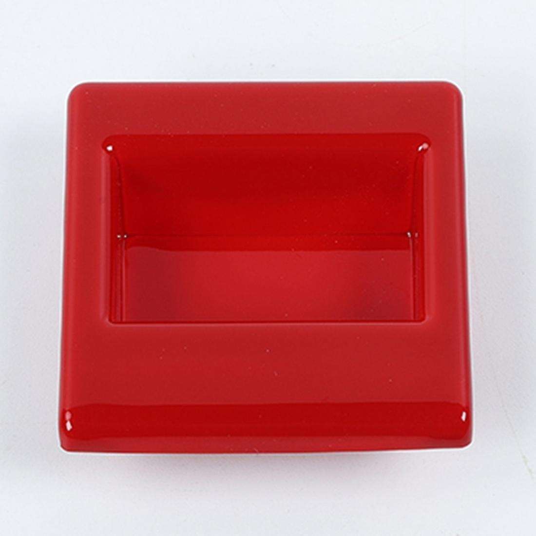 Car Steering Wheel Under Storage Box Switch ,abs Red