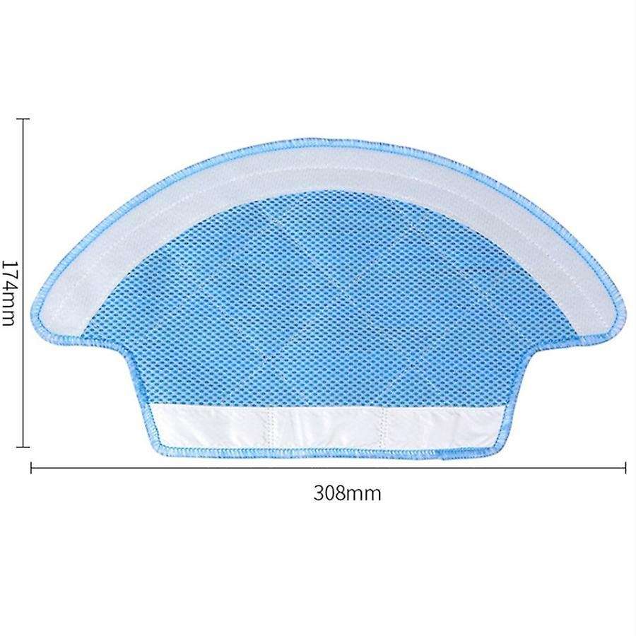 5pcs Mopping Cleaning Cloth for Ecovacs Cen540 Cen546 Vacuum Cleaner
