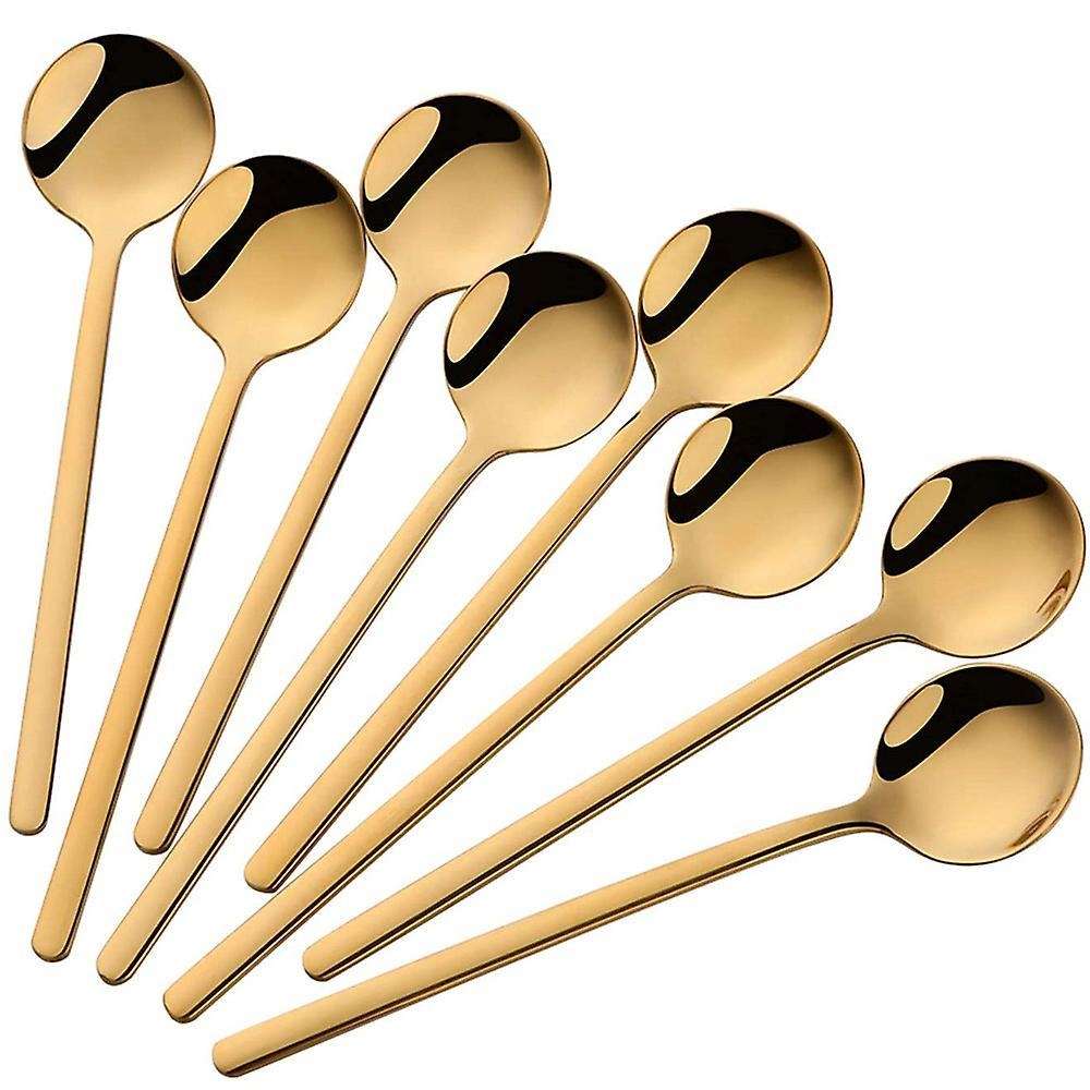 12pcs Coffee Spoon,stainless Steel Mini Teaspoons,ice Cream Spoon