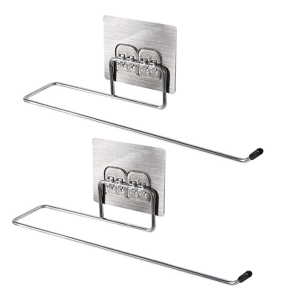 2pcs Hanging Toilet Paper Holder Towel Rack Stand Home Storage Racks