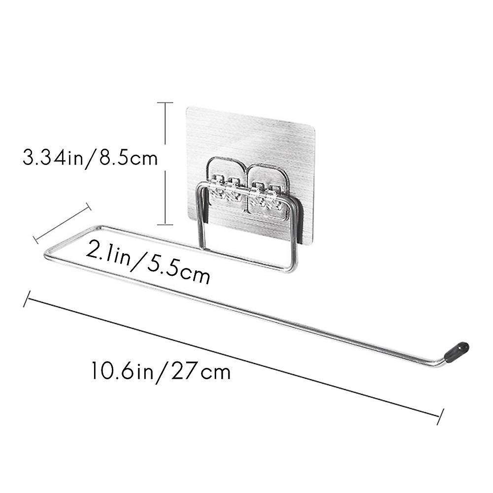 2pcs Hanging Toilet Paper Holder Towel Rack Stand Home Storage Racks