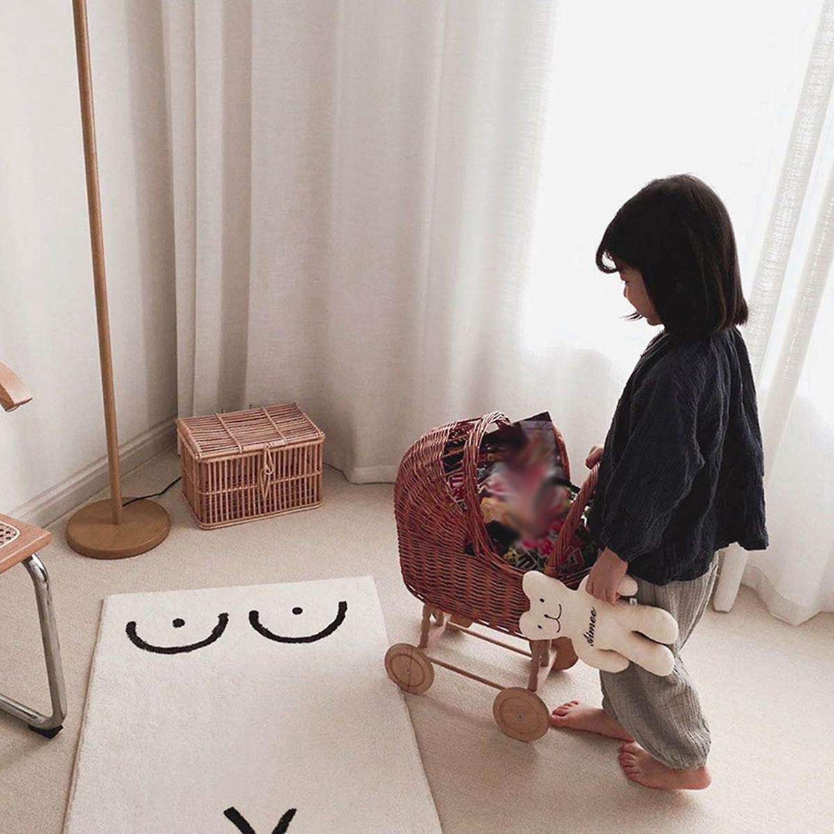 Carpets Rugs for Home Floor Stair Sexy Body Pattern Non-slip Mat (a)