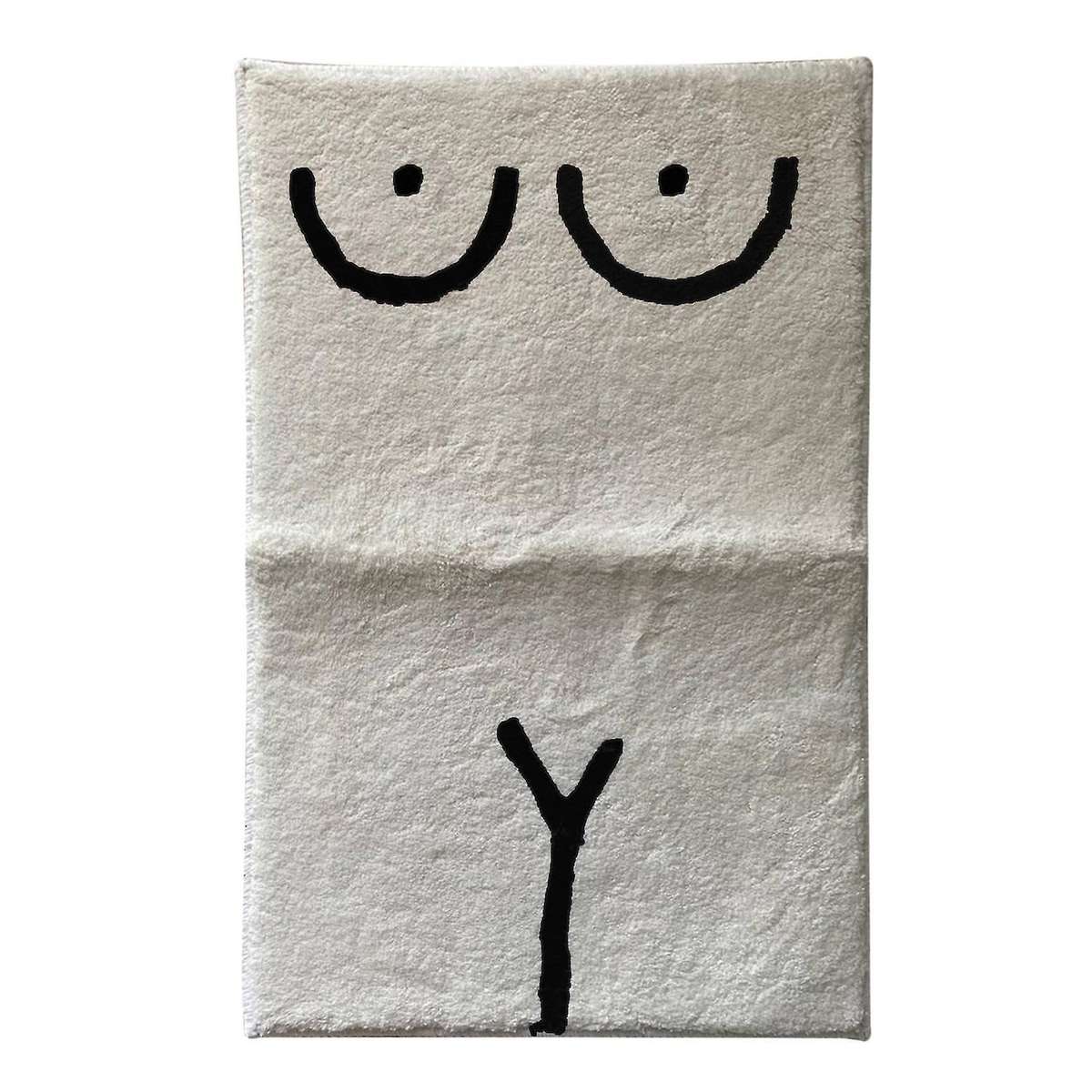 Carpets Rugs for Home Floor Stair Sexy Body Pattern Non-slip Mat (a)