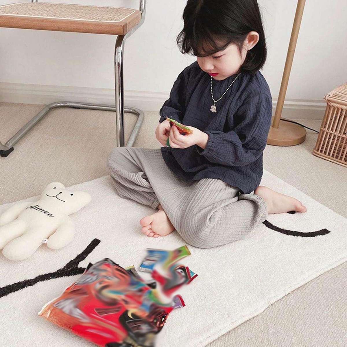 Carpets Rugs for Home Floor Stair Sexy Body Pattern Non-slip Mat (a)