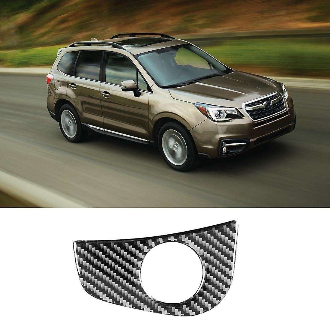 Carbon Fiber Engine Start Key Frame Cover for Subaru Forester 2013-18