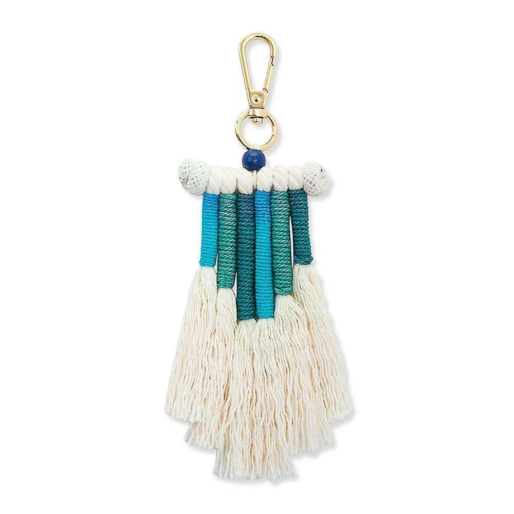Boho Rainbow Keychain, with Tassel for Car Key Bag Purse Charm Gift,d
