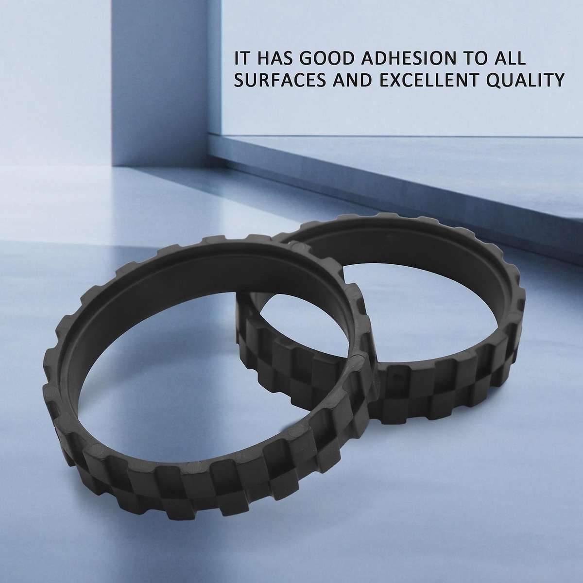 2pcs Tires for Irobot Roomba Wheels Series 500, 600, 700, 800 and 900