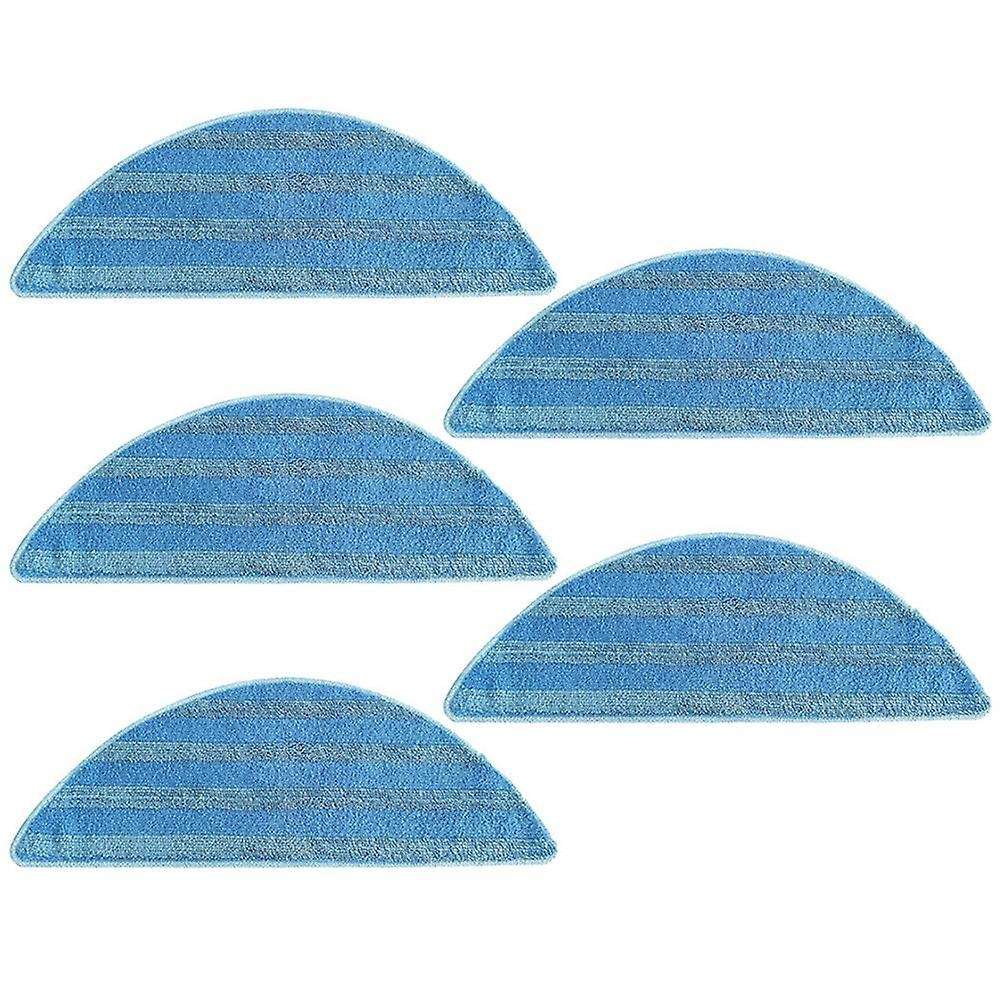 5pcs Washable Mop Cloth Rag Replacement for Lefant T700/m571 Robotic