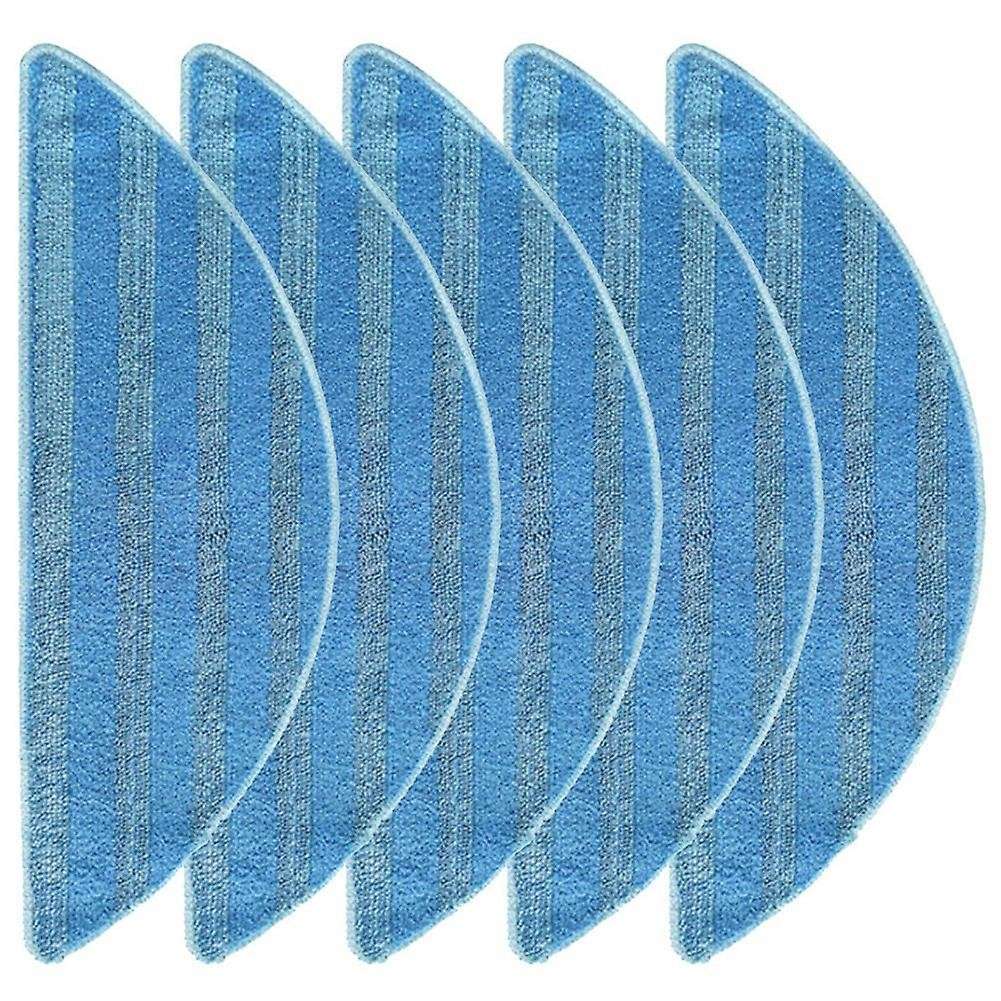 5pcs Washable Mop Cloth Rag Replacement for Lefant T700/m571 Robotic