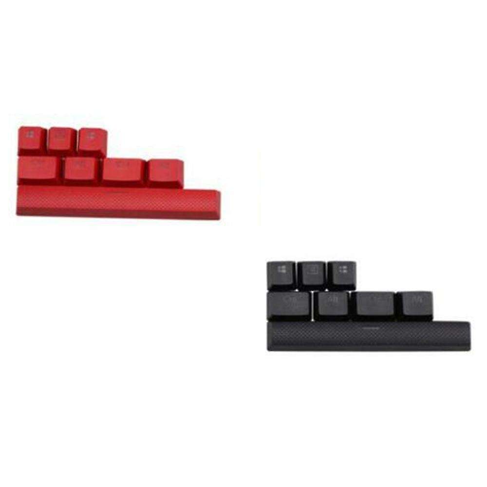Pbt Keycaps for Corsair for Logitech G710+ Keyboard,for Cherry(black)
